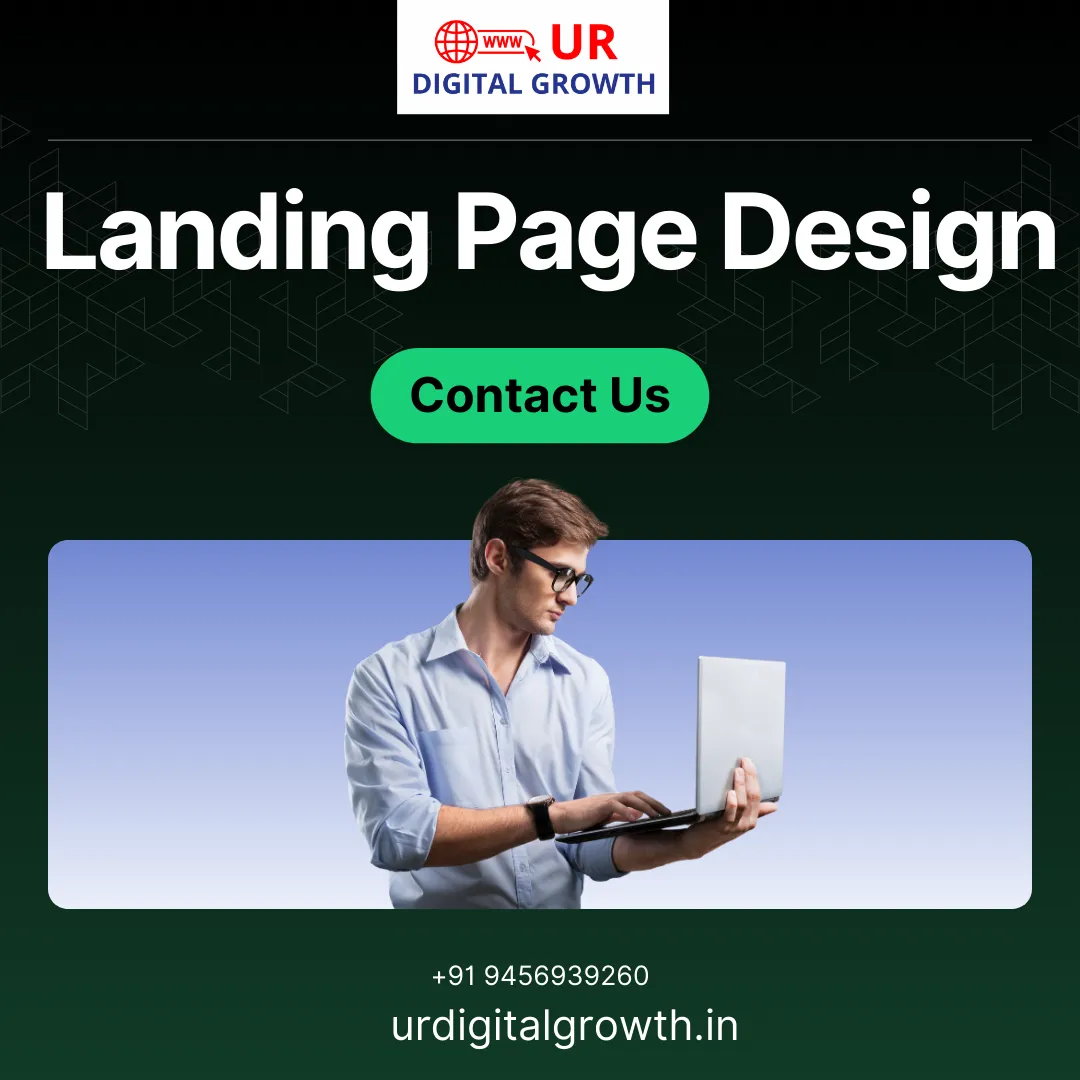 UX-focused landing page